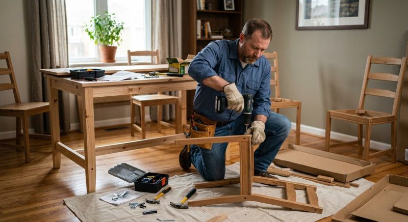 Game Table Assembly in Kansas City, KS