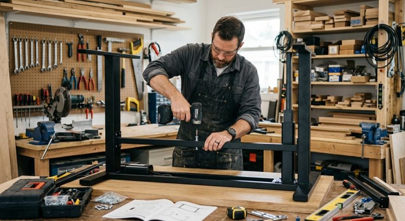 Standing Desk Assembly in Littleton, CO