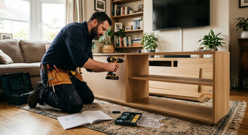 Tv Stand Assembly in Denver County, CO
