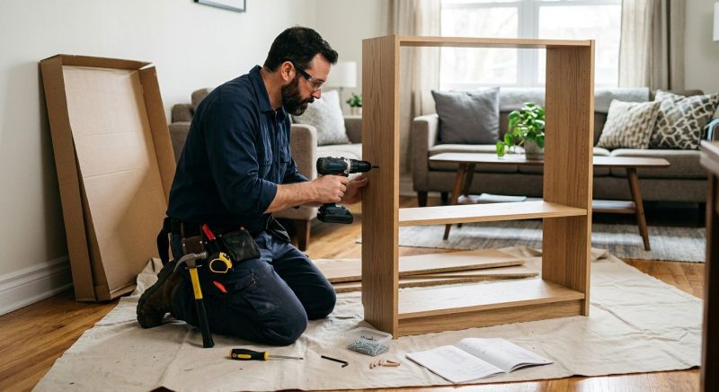 Bookshelf Assembly in Denver, CO