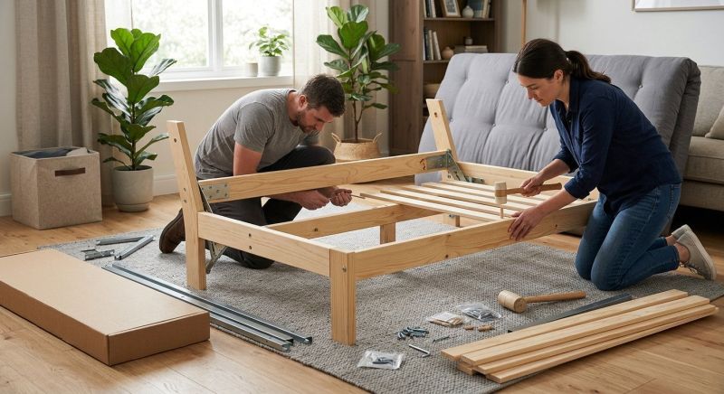 Couch Assembly in Littleton, CO