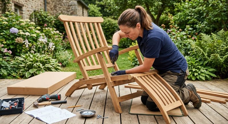 Deck Chair Assembly in Denver, CO