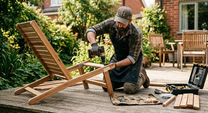 Deck Chair Assembly in Olathe, KS