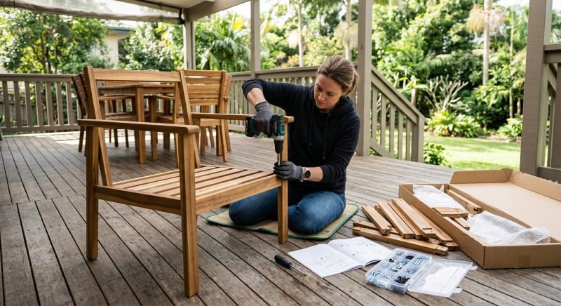 Deck Chair Assembly in Denver County, CO