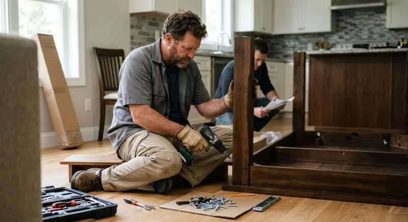 Kitchen Table Assembly in Overland Park, KS
