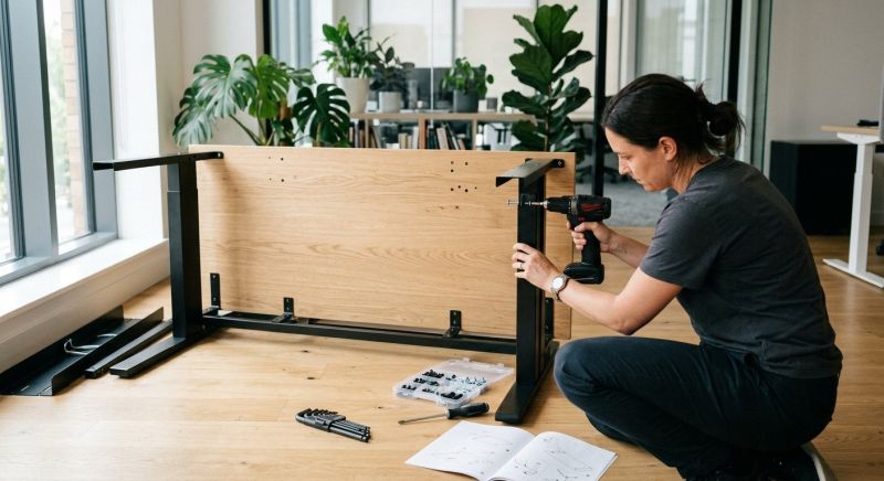 Office Desk Assembly in Kansas City, KS