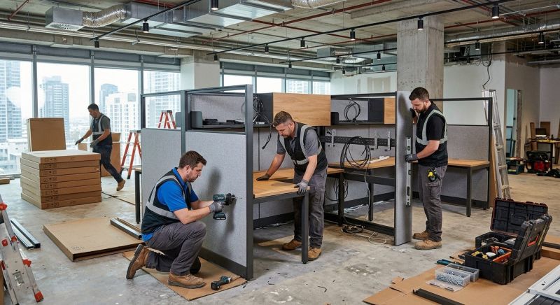 Office Desk Assembly in Alpharetta, GA