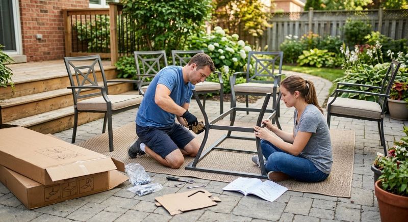 Patio Set Assembly in Alpharetta, GA