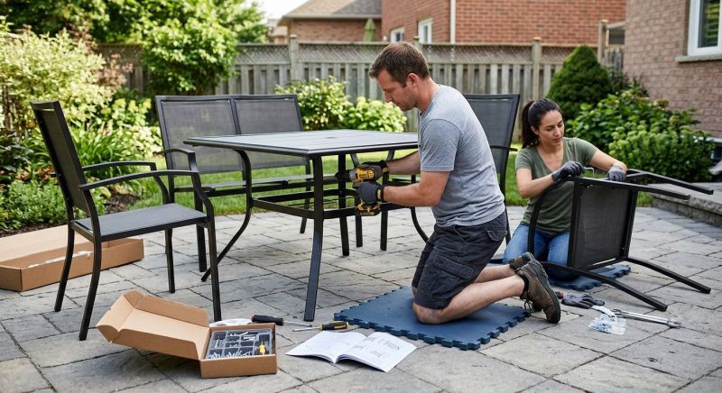 Patio Set Assembly in Denver, CO