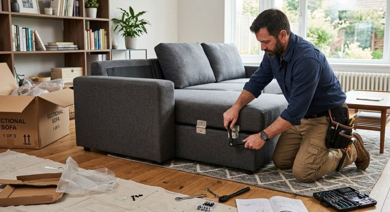 Sofa Assembly in Olathe, KS