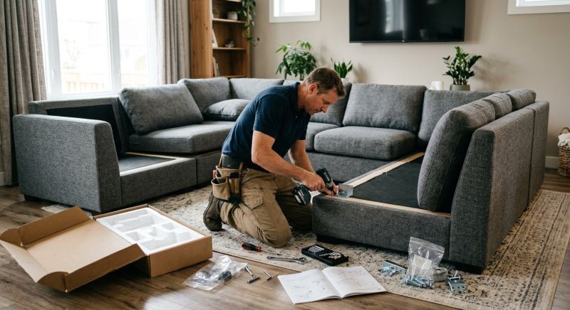 Sofa Assembly in Littleton, CO