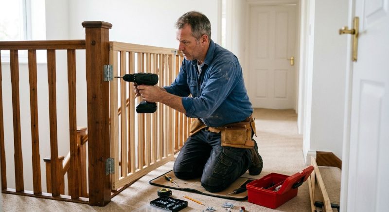 Stair Gate Assembly in Denver, CO