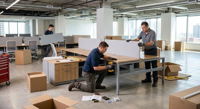 Standing Desk Assembly in Littleton, CO