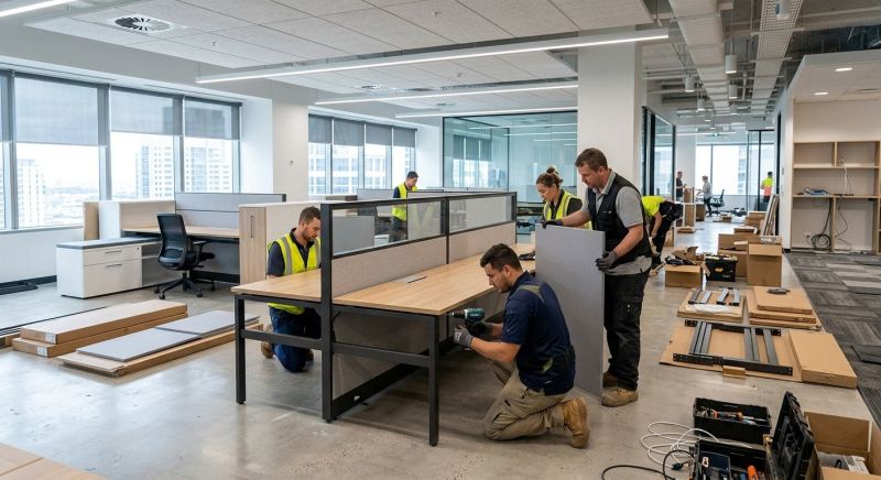 Standing Desk Assembly in Alpharetta, GA