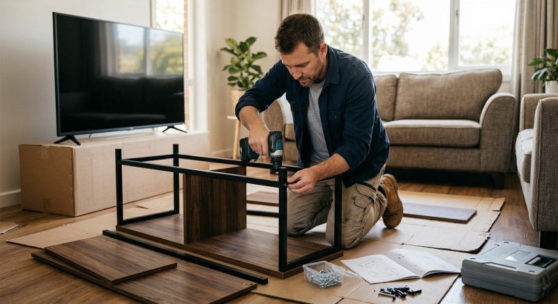 Tv Stand Assembly in Alpharetta, GA